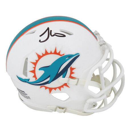 Tyreek Hill // Signed Miami Dolphins Riddell Speed Mini Helmet