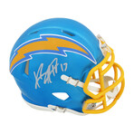 Keenan Allen // Signed Los Angeles Chargers FLASH Riddell Speed Mini Helmet
