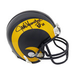 Jack Youngblood // Signed LA Rams Throwback Riddell Mini Helmet // "HF'01" Inscription