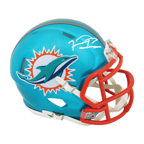 Tua Tagovailoa // Miami Dolphins // Signed Flash Riddell Speed Mini Helmet