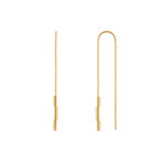 Gucci // 18K Yellow Gold Link to Love Earrings // New