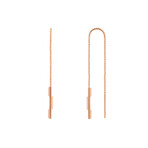 Gucci // 18K Rose Gold Link to Love Earrings // New