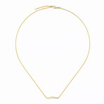 Gucci //  18K Yellow Gold Link to Love Necklace // 17.7" // New