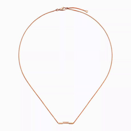 Gucci // 18K Rose Gold Link to Love Necklace // 17.7" // New