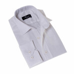 European Made & Designed Linen Shirts // White (4XL)