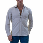 European Made & Designed Linen Shirts // Light Gray (XL)