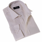 European Made & Designed Linen Shirt // Off-White (2XL)