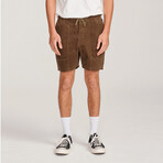 All Day Cord Walkshort // Taupe (32)