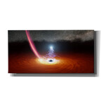 Black Hole Corona, Courtesy of NASA (12"H x 24"W x 0.75"D)