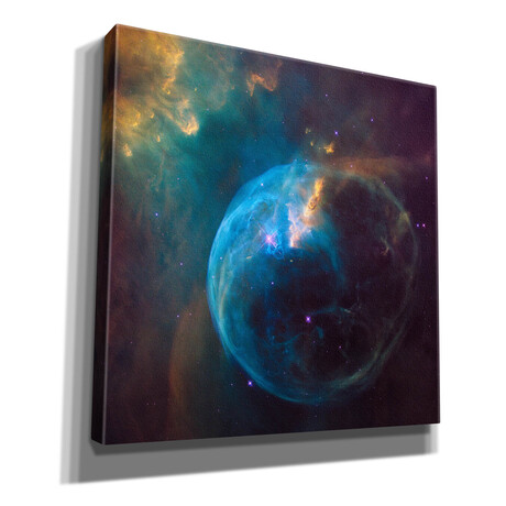 Bubble Nebula, Courtesy of NASA (12"H x 12"W x 0.75"D)