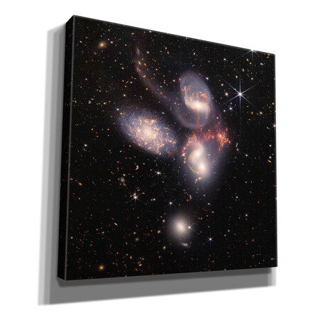 Stephan's Quintet v2, Courtesy of NASA (18"H x 18"W x 0.5"D)