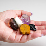 5 Genuine Tumble Stones // Protection Pouch