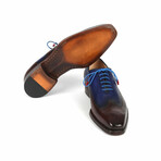 Goodyear Welted Men's // Brown + Blue (US: 7.5)