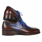 Goodyear Welted Men's // Brown + Blue (US: 8.5)