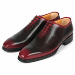 Goodyear Welted Men's Oxford Shoes // Red + Black (US: 10)