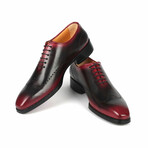 Goodyear Welted Men's Oxford Shoes // Red + Black (US: 7.5)