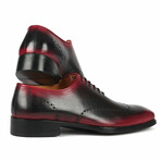 Goodyear Welted Men's Oxford Shoes // Red + Black (US: 9.5)