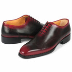 Goodyear Welted Men's Oxford Shoes // Red + Black (US: 6.5)