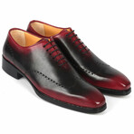 Goodyear Welted Men's Oxford Shoes // Red + Black (US: 9)