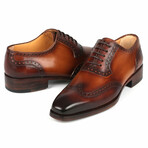 Goodyear Welted Men's Wingtip Oxfords // Brown (US: 6.5)