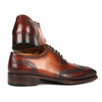 Goodyear Welted Men's Wingtip Oxfords // Brown (US: 9.5)