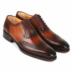 Goodyear Welted Men's Wingtip Oxfords // Brown (US: 9.5)