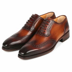 Goodyear Welted Men's Wingtip Oxfords // Brown (US: 8)