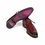 Leather Apron Derby Shoes For Men // Bordeaux (US: 7.5)