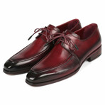 Leather Apron Derby Shoes For Men // Bordeaux (US: 10)