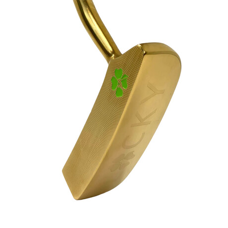 Lucky Golf Gold Putter // Right Handed