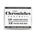 2021 Panini Chronicles NFL Football Fat Pack Cello Box // Chasing Rookies (Lawrence, Wilson, Fields, Chase Etc.) // Sealed Box Of Cards
