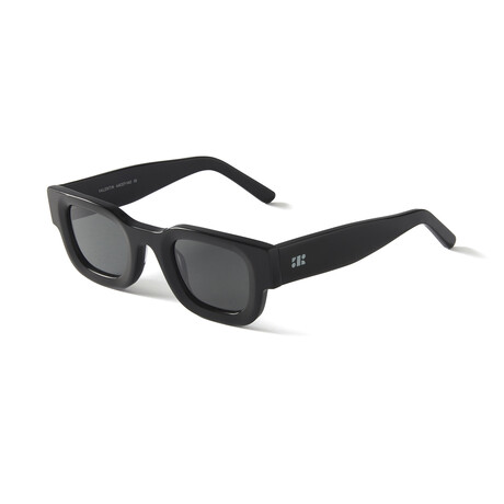 Men's Valentin Polarized Sunglasses // Black+ Smoke