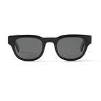 Men's Francis Polarized Sunglasses // Black + Smoke