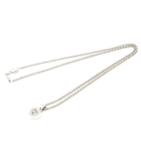 Chopard // Happy 18k White Gold Diamond Necklace // 17" // Pre-Owned