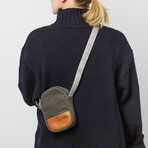 Neck Pouch // Vintage Gray