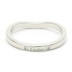 Cartier // 18k White Gold Diamond Ring // Ring Size: 6 // Pre-Owned