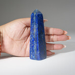 Genuine Polished Lapis Lazuli Obelisk // 0.5lb
