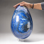 Huge Genuine Museum Quality Lapis Lazuli Egg // 52lb