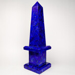 Large Genuine Lapis Lazuli Obelisk // 14.5lb