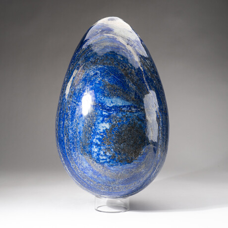 Huge Genuine Museum Quality Lapis Lazuli Egg // 52 lb