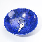 Genuine Polished Lapis Lazuli Bowl // 6"
