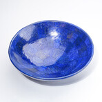 Genuine Polished Lapis Lazuli Bowl // 8"