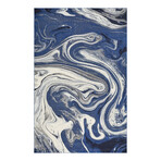 Watercolors 6236 Palette // Blue (59"L x 39"W x 0.5"H)