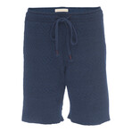 Tyson Pull On Short in Quilted Aztec Knit // Navy (M)