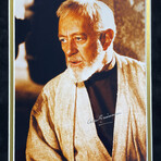 Alec Guiness // Autographed Star Wars Photo // 8x10 // Framed