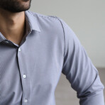 Phenom Professional Plaid Long Sleeve Dress Shirt Standard Cut // Black Plaid (Small 15" Neck |  32-33" Sleeve Length)