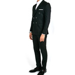 Johnny 2-Piece Slim Fit Suit // Black (Euro: 46)
