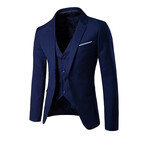 Benny 3-Piece Slim Fit Suit // Navy (Euro: 44)