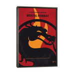 Mortal Kombat Minimal Movie Poster by Chungkong (26"H x 18"W x 0.75"D)
