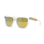 Unisex GG0976S Sunglasses // Crystal Gold + Gold